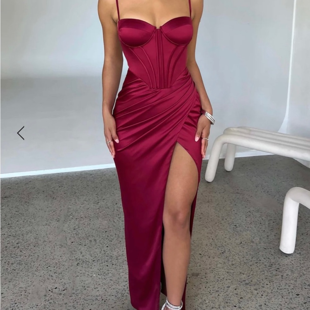 Despina Maxi Dress wine